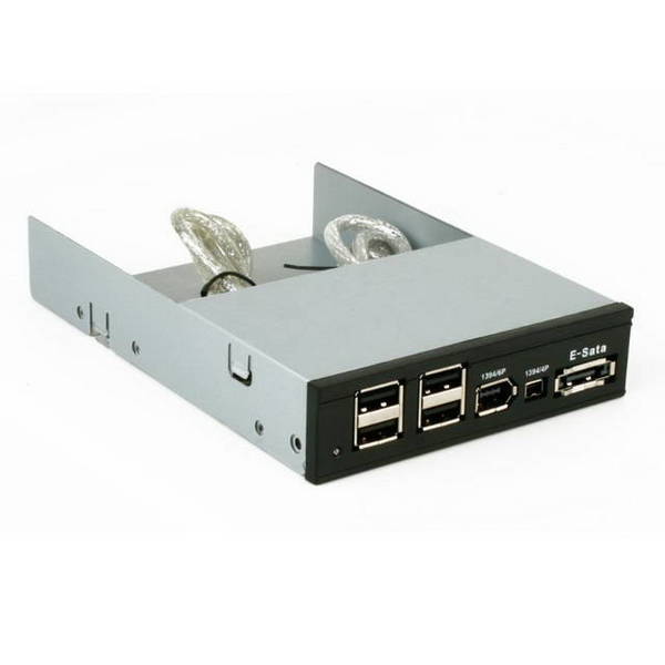 Istarusa 3.5" Combo Hub for USB2.0/Firewire/e-SATA RP-HUB-SAUF